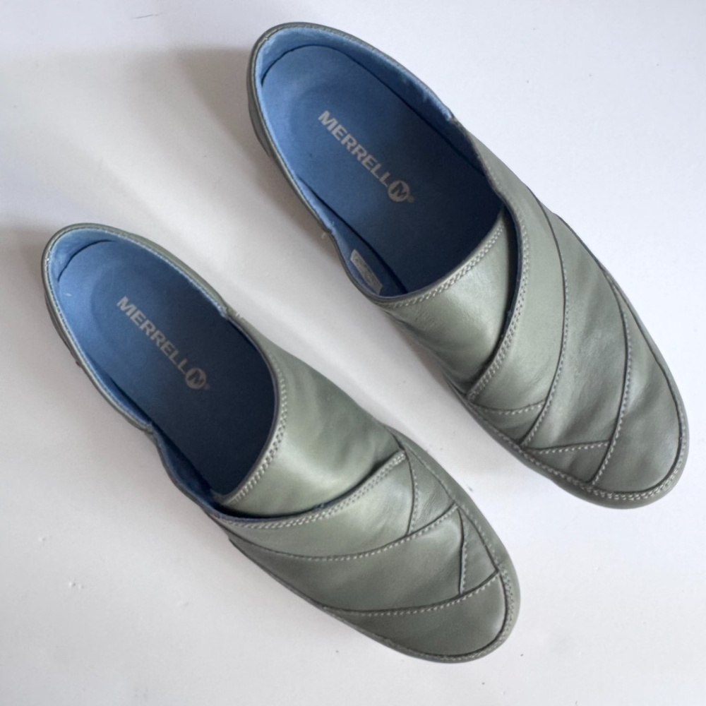 Merrell Leather Slip-on Shoes Inde Lave Vertiver Size 7.5 - Picture 7 of 13